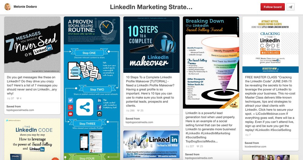 Social Media Marketing Pinterest Boards