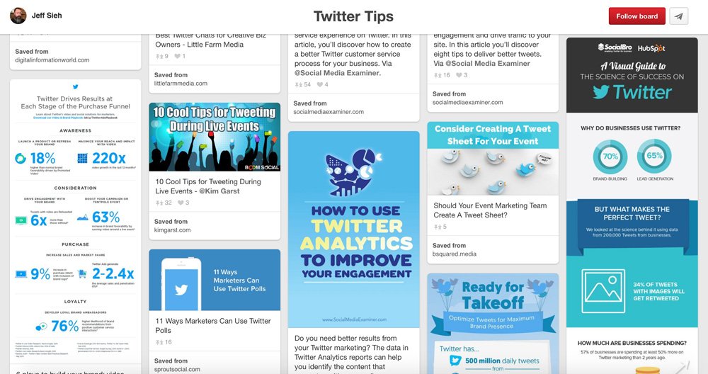Social Media Marketing Pinterest Boards