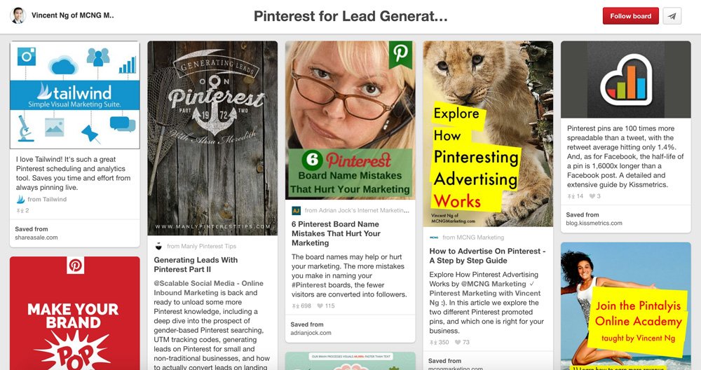 Social Media Marketing Pinterest Boards