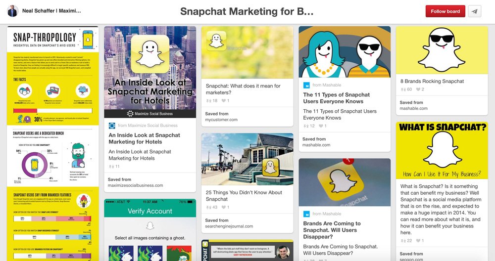 Social Media Marketing Pinterest Boards