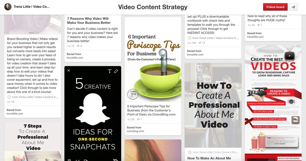 Social Media Marketing Pinterest Boards