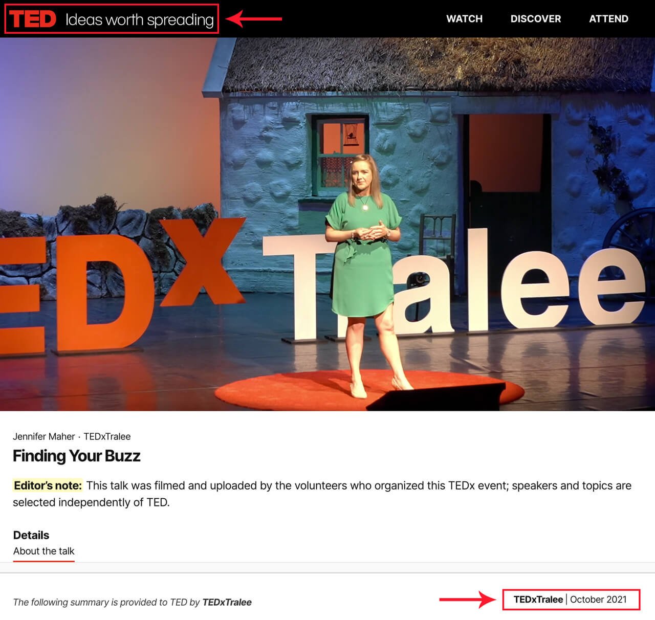TEDx talks are similar to TED talks