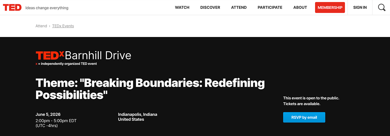 To pick a TEDx topic find a theme of the TEDx event To pick a TEDx topic find a theme of the TEDx event