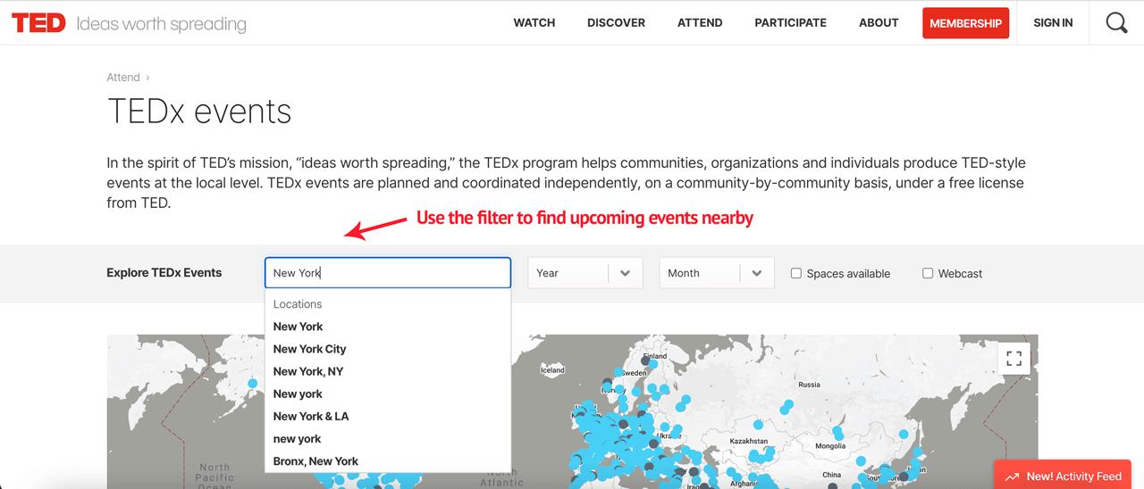 Upcoming TEDx events in your city to become a TEDx speaker How to find upcoming TEDx events in your city where you can become a TEDx speaker