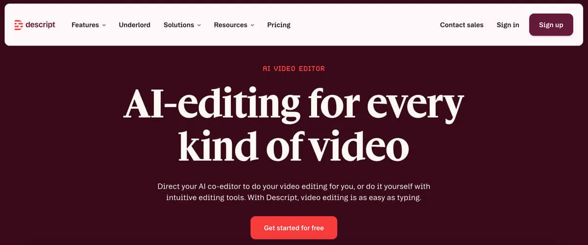 AI Presentation Tools for Public Speaking Descript